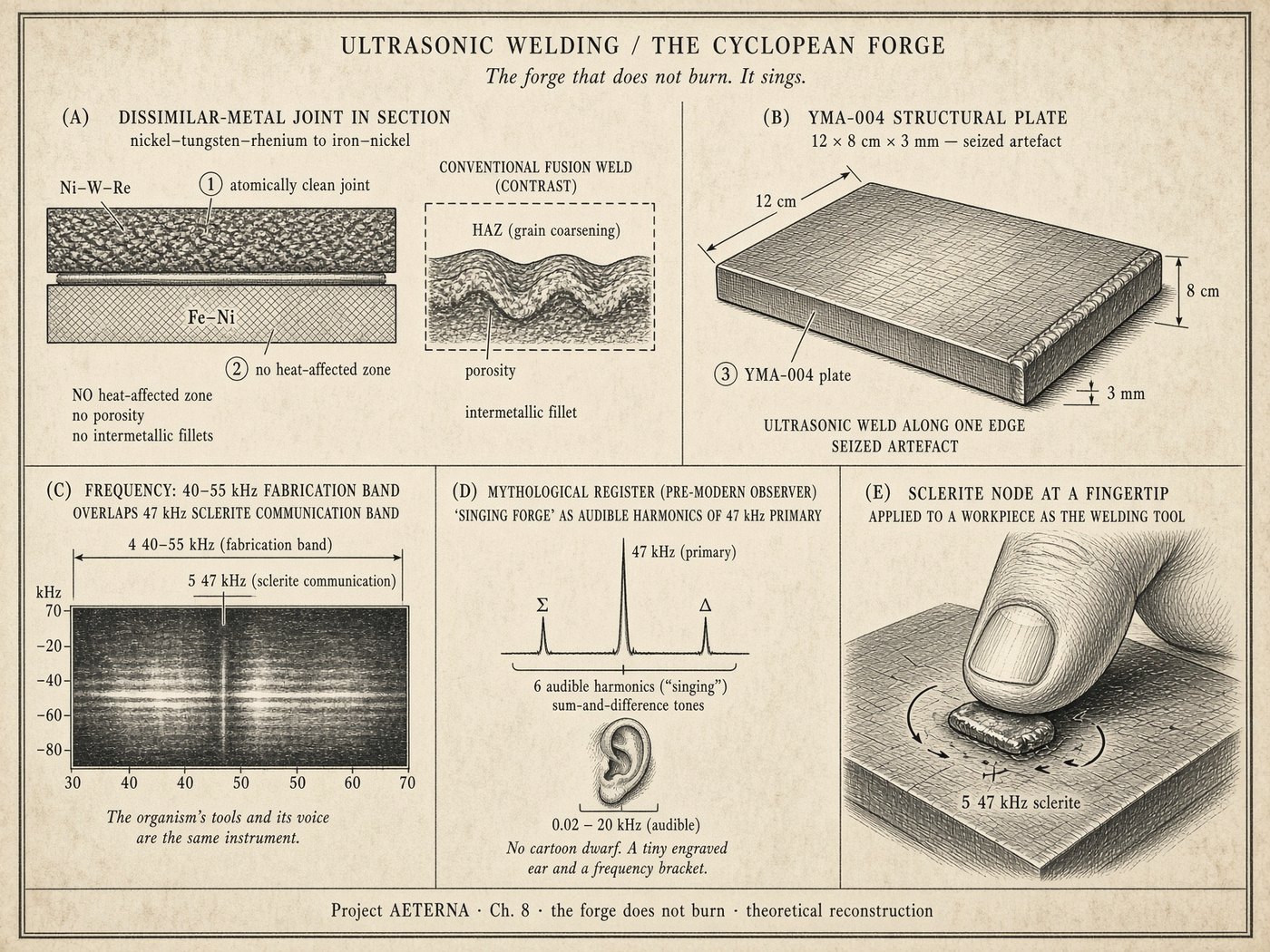 Atlas plate: The Cyclopean forge. Grain boundary.