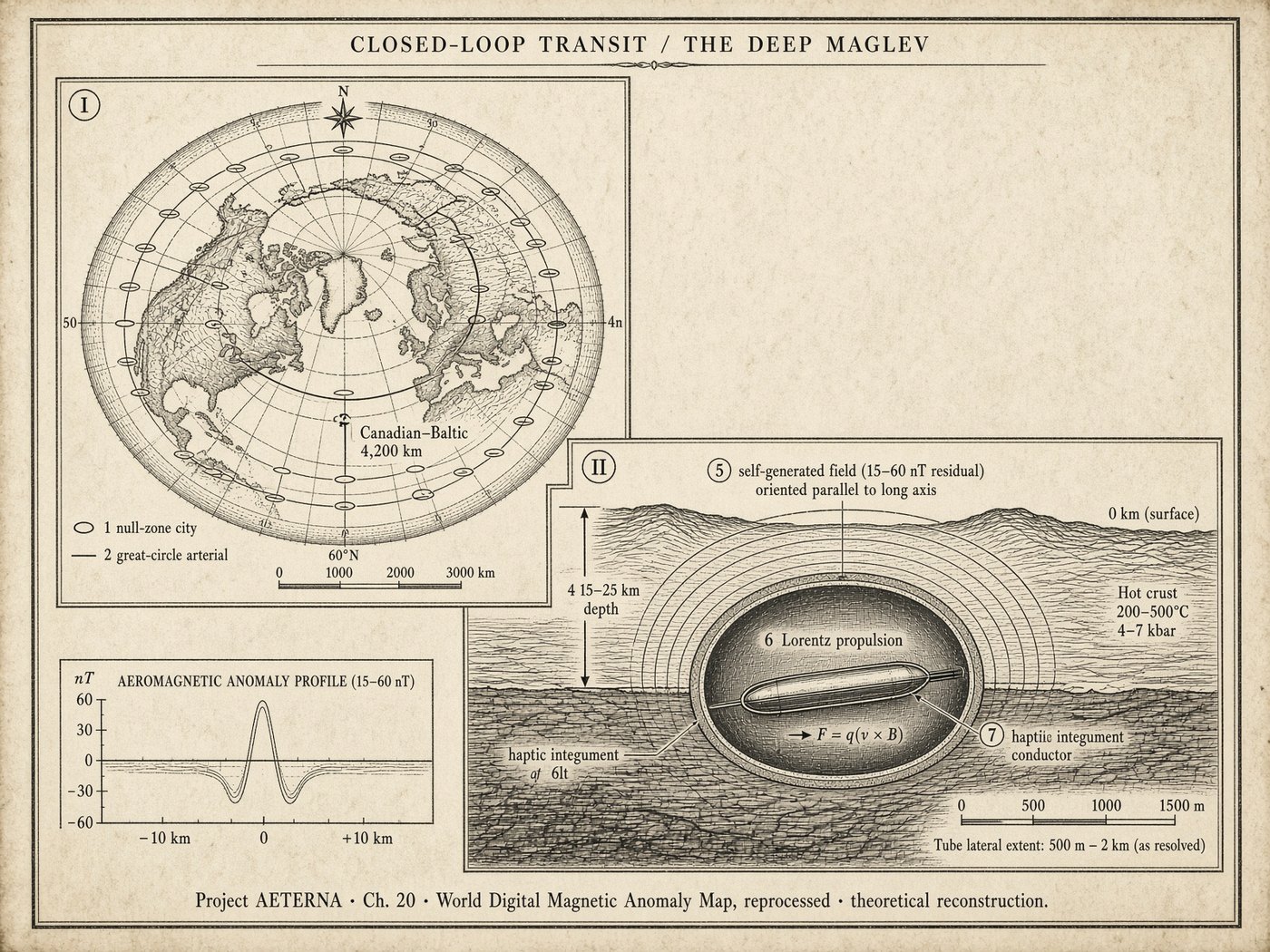 Atlas plate: The Deep Maglev. Deep arterial.