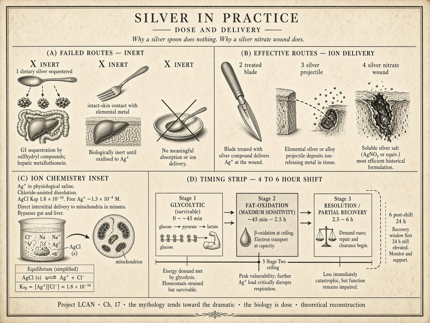 Atlas plate: Silver in practice. Wound.